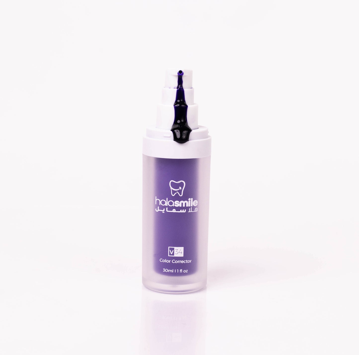 image of v34 purple toothpaste