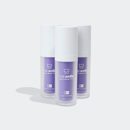 باقة ٣ - سيروم مصحح اللون البنفسجي